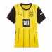 Borussia Dortmund Donyell Malen #21 Replica Home Shirt Ladies 2024-25 Short Sleeve